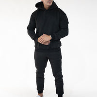 Black Hoodie "Moving In Silence" Collection