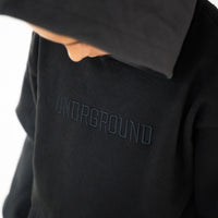 Kids Black " Moving In Silence " Hoodie