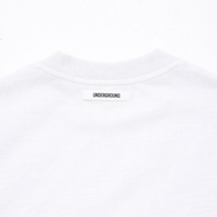 CODE OF SILENCE TEE - WHITE/CLOUD NINE BLUE