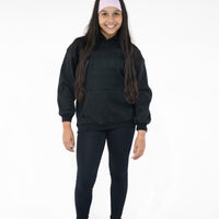 Kids Black " Moving In Silence " Hoodie