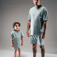 Lil Legends Slate Blue Shorts