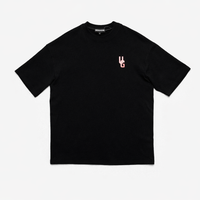 ORIGIN TEE - (BLACK/ROSE)