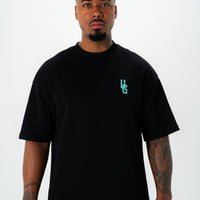 EMPIRE STREET TEE BLACK/TIFFANY