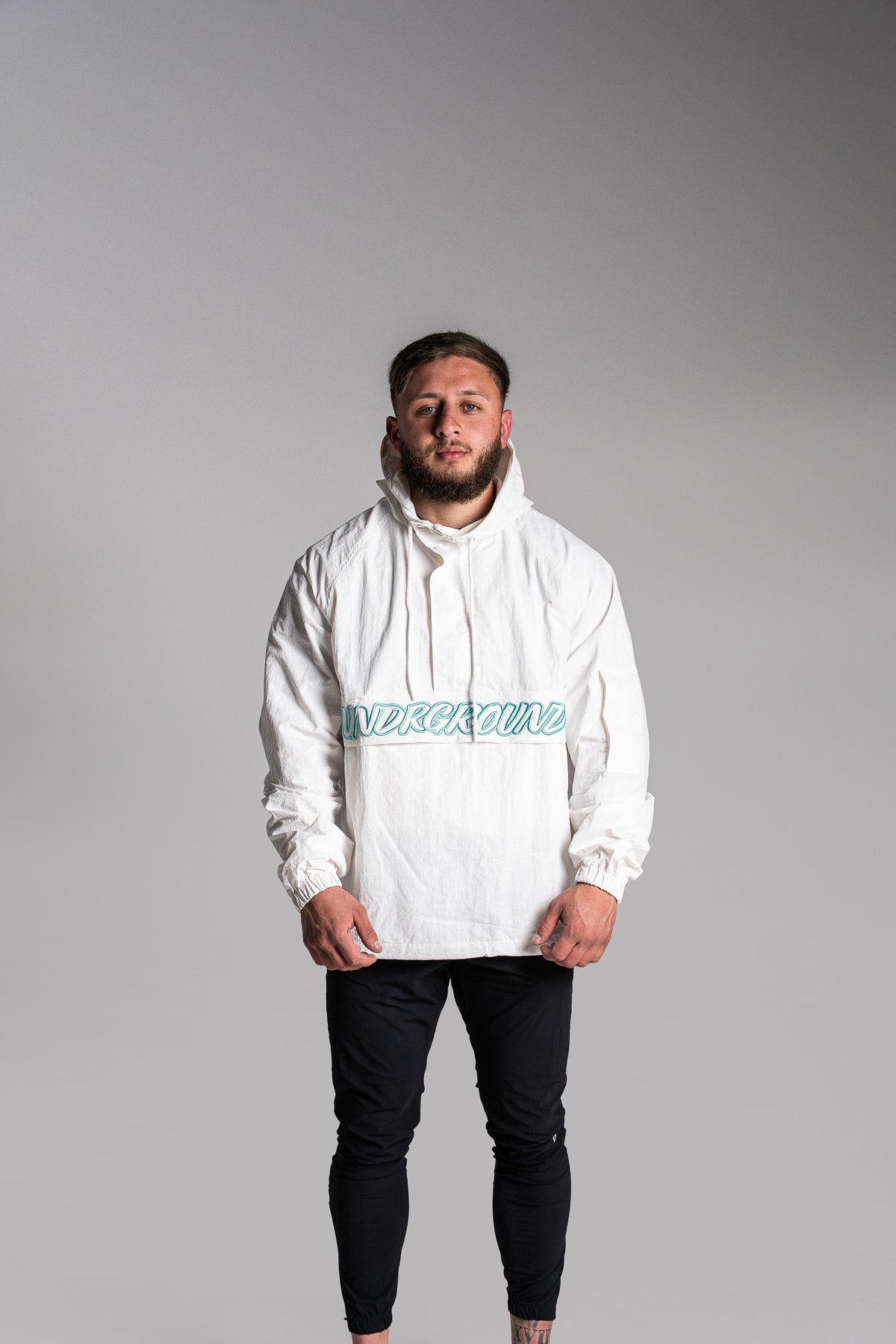 HEAVYWEIGHT WINDBREAKER X WHITE/TIFFANY
