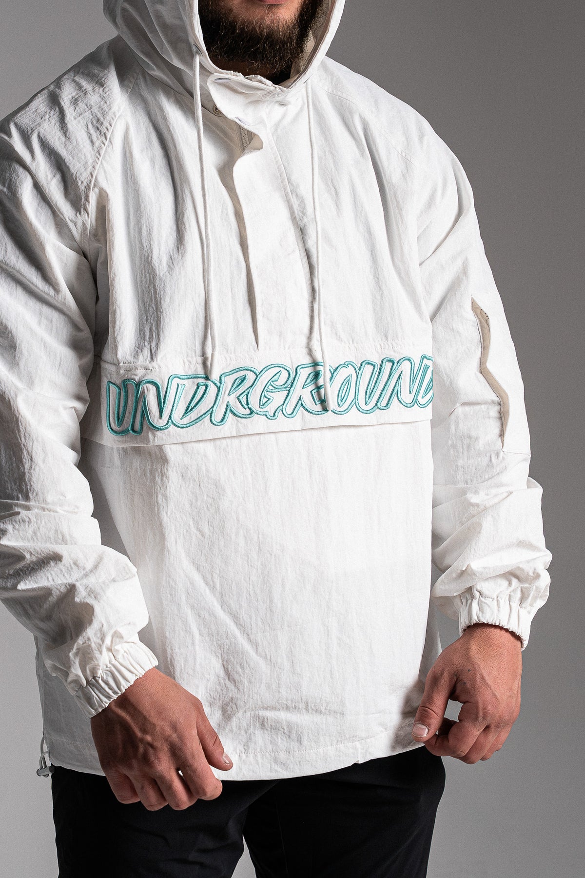 HEAVYWEIGHT WINDBREAKER X WHITE/TIFFANY