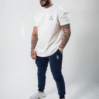 Tapered Trackies x Washed Navy