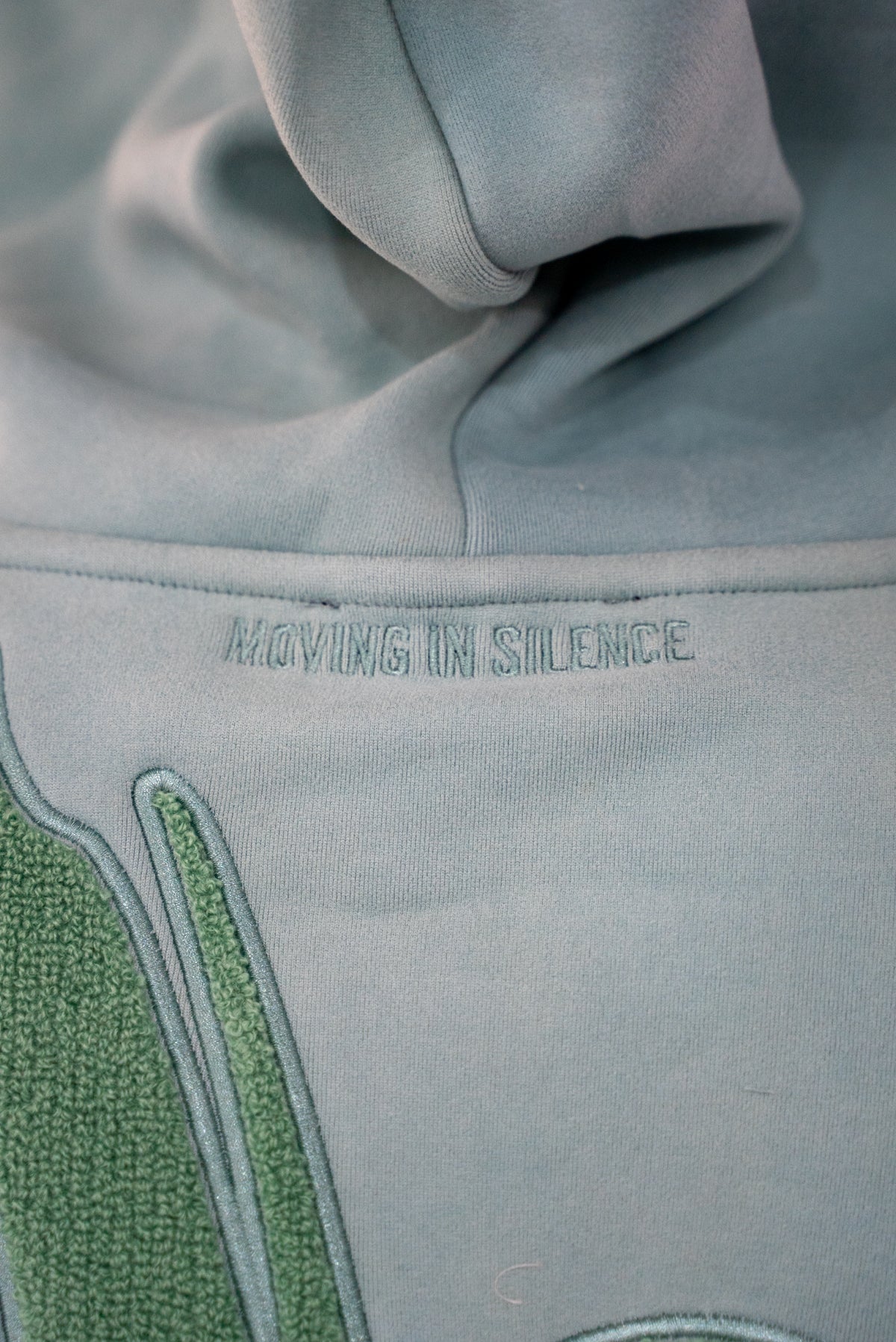 Blue Steel Hoodie " Moving In Silence " Collection