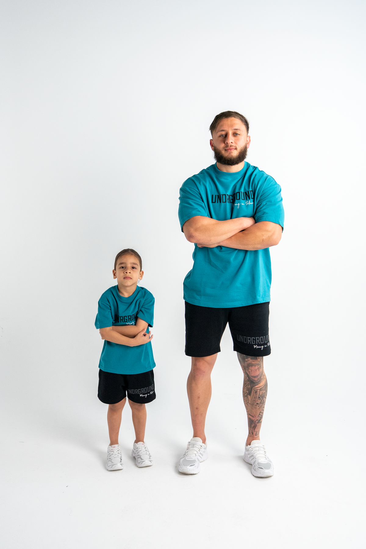 KIDS MOVING IN SILENCE TEE x OCEAN FADE