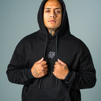 Hype Hoodie Black/Snow