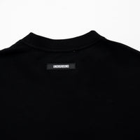 CODE OF SILENCE TEE - BLACK/CLOUD NINE BLUE