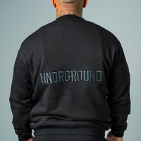 RELAXED FIT CREW (BLACK/CHARCOAL)