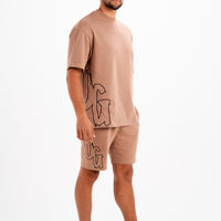 OMERTA SHORTS - ESPRESSO