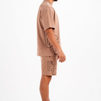 OMERTA SHORTS - ESPRESSO