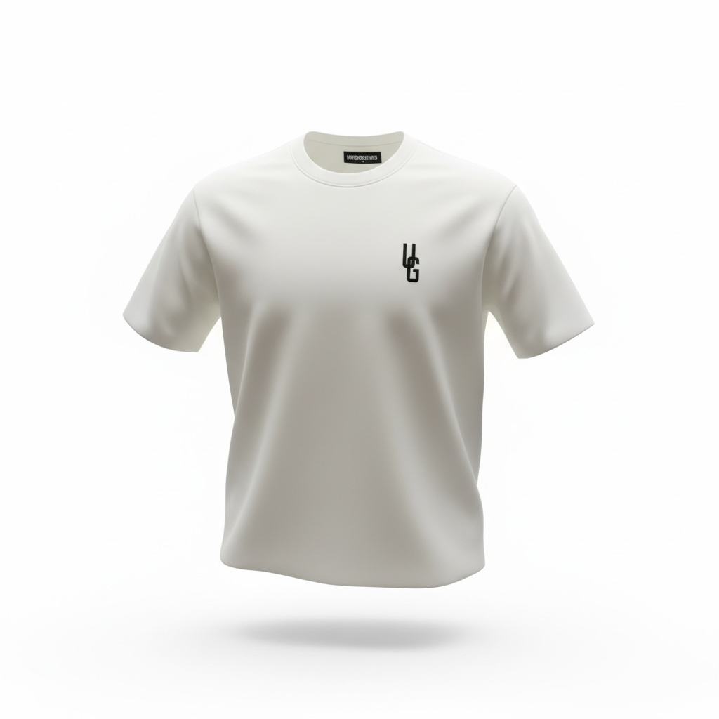 ORIGIN TEE - (WHITE/BLACK)