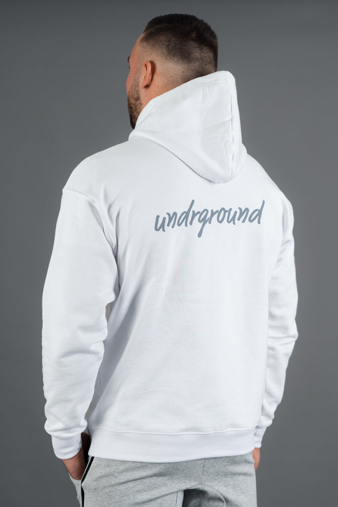 OG Oversized Hoodie X White