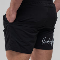 CURSIVE Men's Swim Shorts x Black