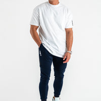 Tapered Joggers x Navy