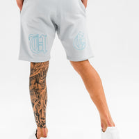 Cotton Shorts x Blue Grey