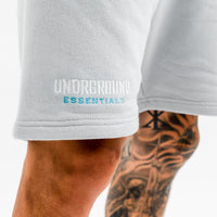 Cotton Shorts x Blue Grey