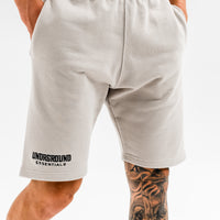 Cotton Shorts x Taupe/Black
