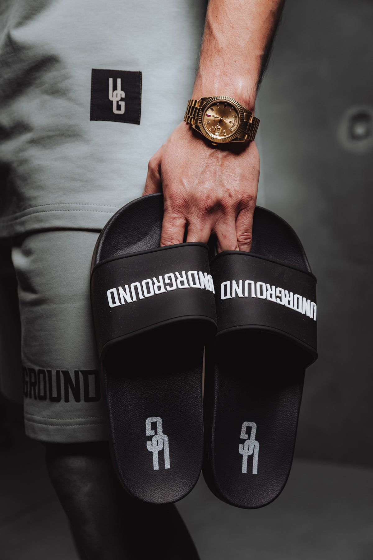 Undrground Street Slides Black