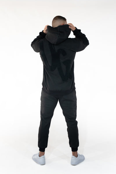 Black Hoodie "Moving In Silence" Collection