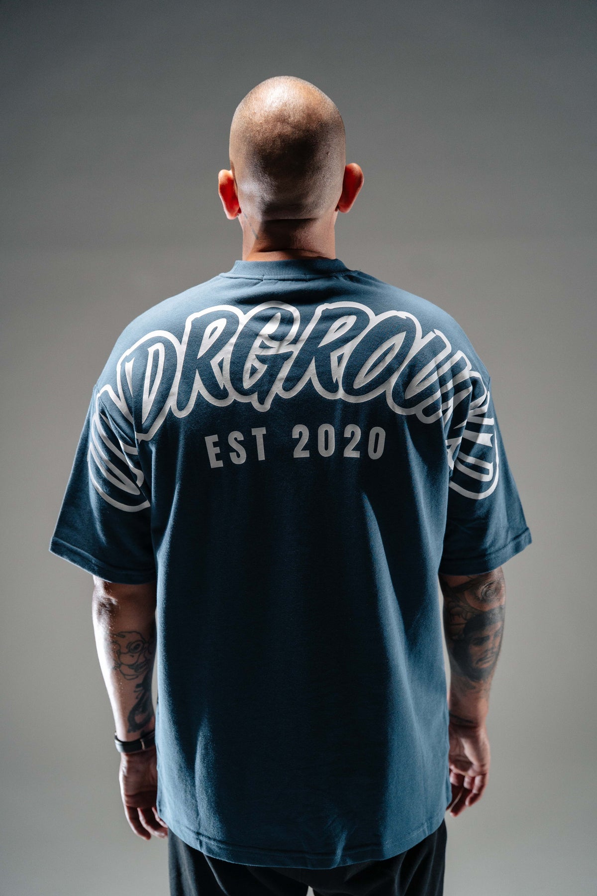 Hype Tee (Static Blue)