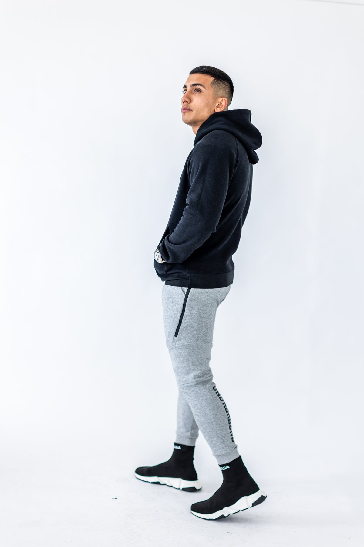 Tapered Joggers x Marble Grey