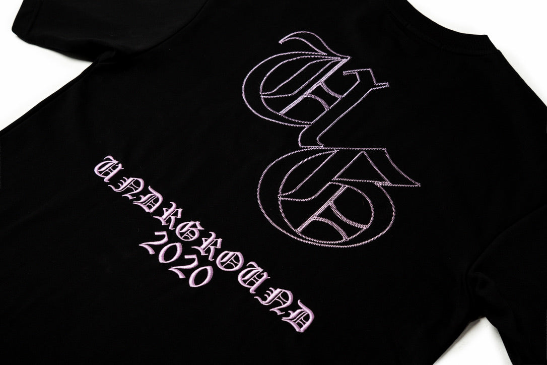 Ol' English Reload Tee (Black/Lilac)