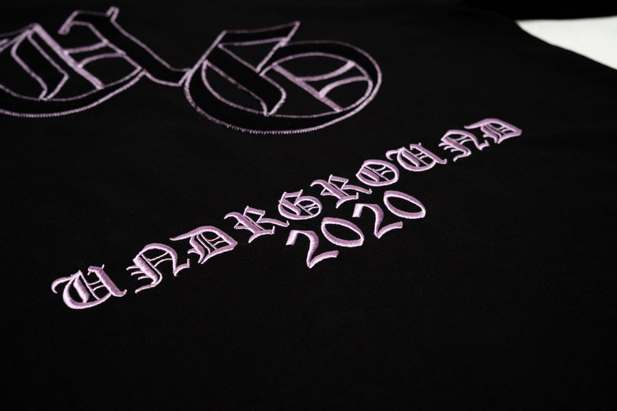 Ol' English Reload Tee (Black/Lilac)