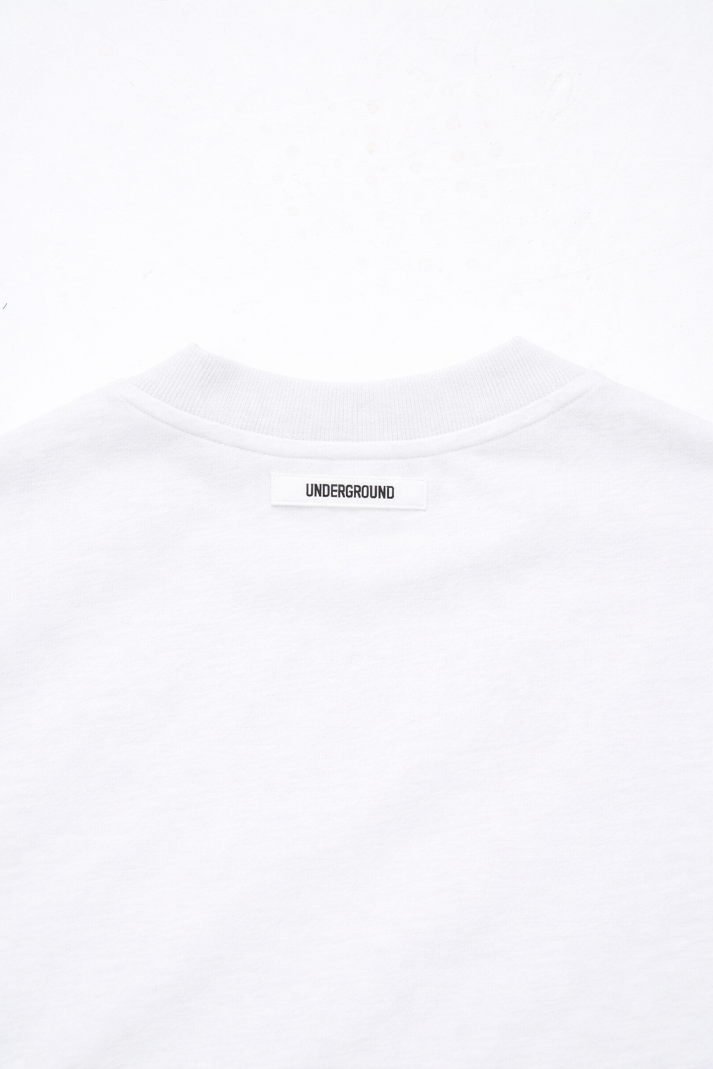 CODE OF SILENCE TEE - WHITE/CLOUD NINE BLUE