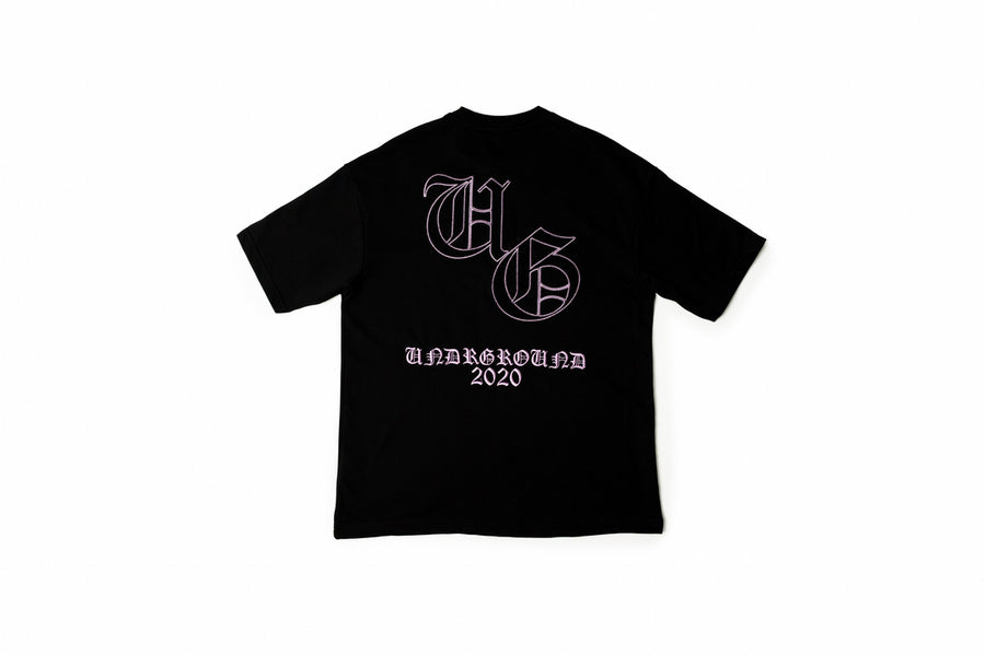 Ol' English Reload Tee (Black/Lilac)
