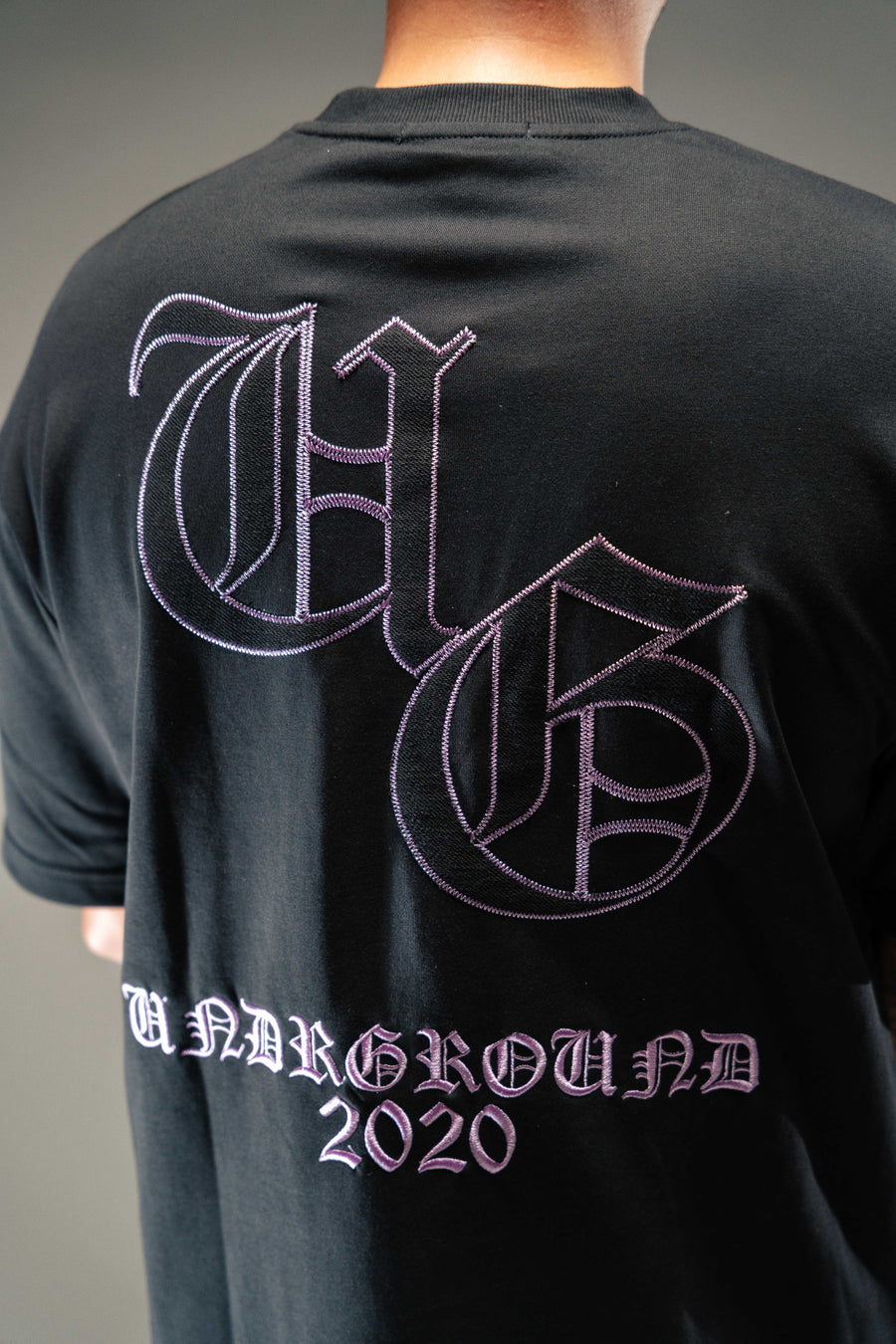 Ol' English Reload Tee (Black/Lilac)