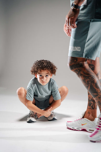 Lil Legends Slate Blue Relaxed Fit Tee