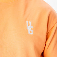 EMPIRE STREET TEE SUMMER ORANGE/WHITE