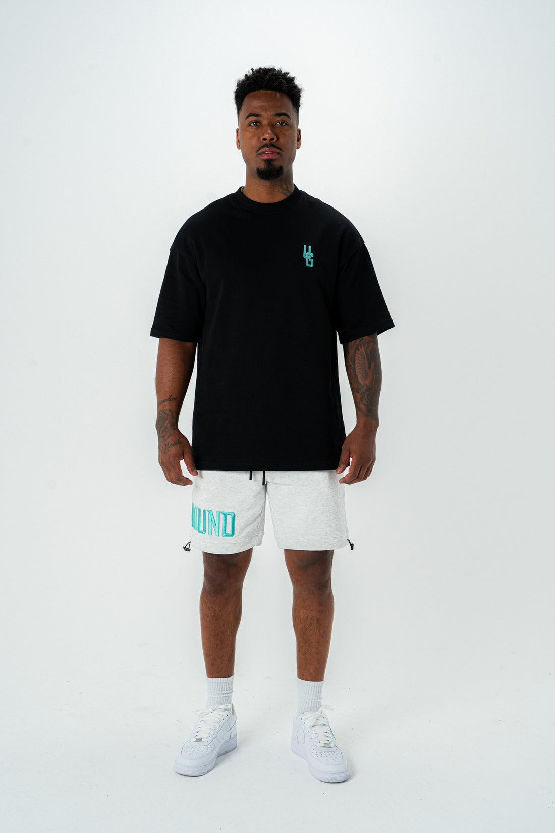 EMPIRE STREET TEE BLACK/TIFFANY