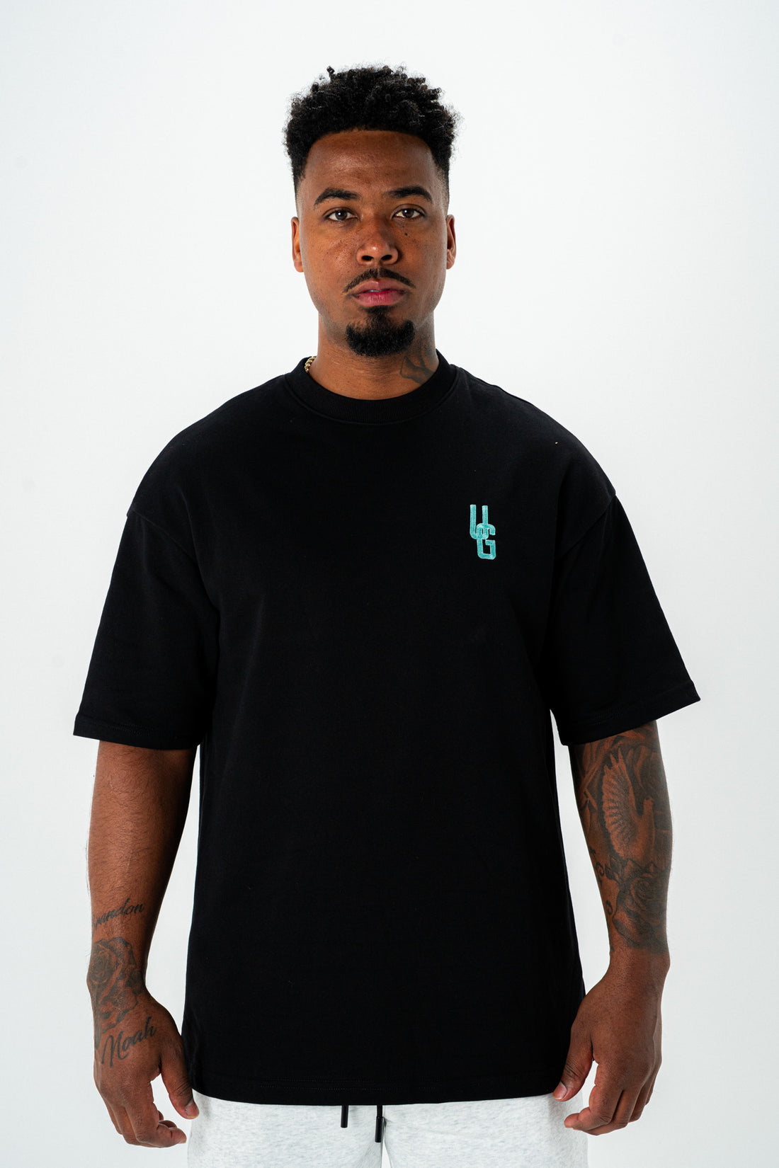 EMPIRE STREET TEE BLACK/TIFFANY
