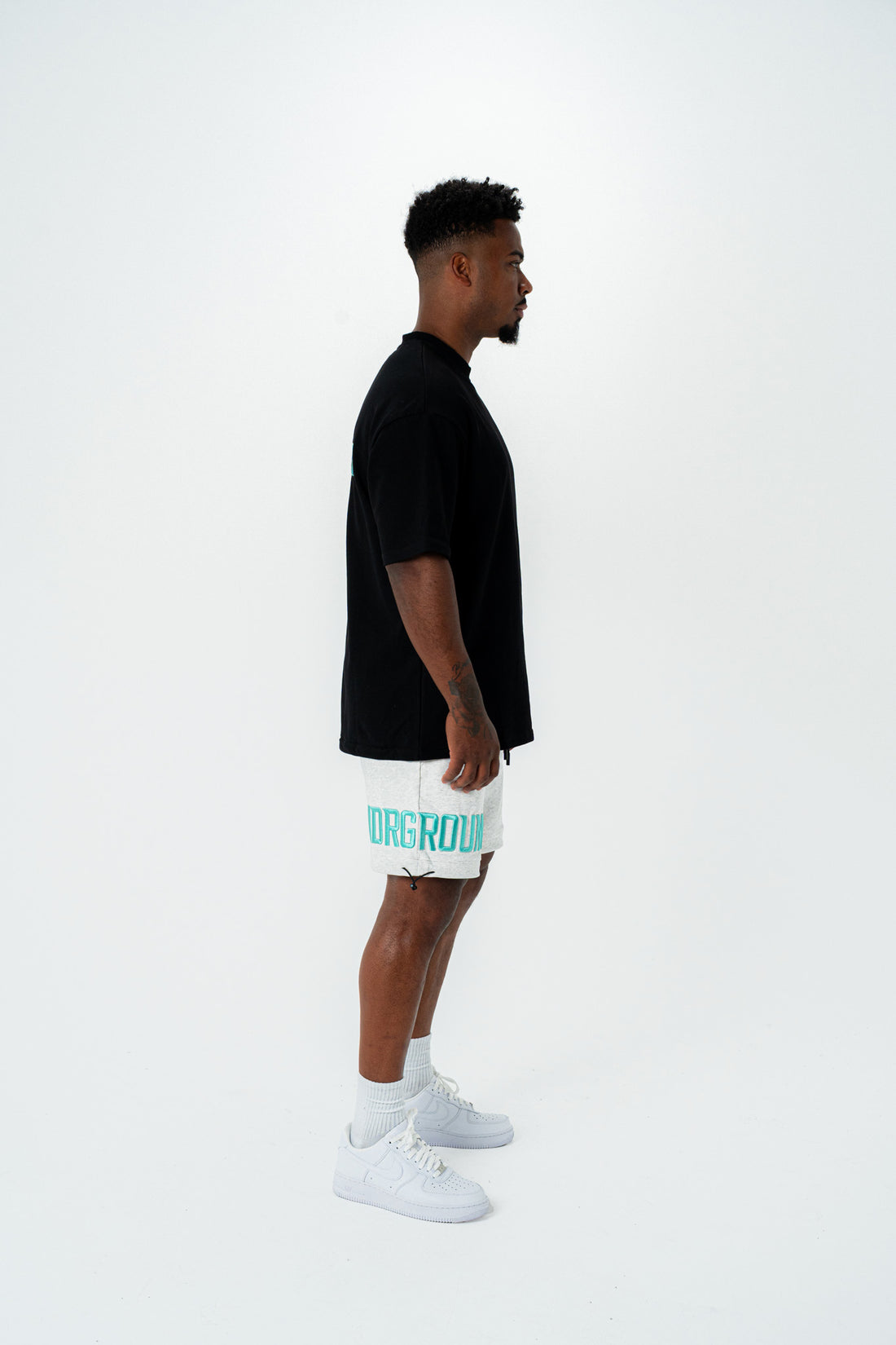 EMPIRE STREET TEE BLACK/TIFFANY
