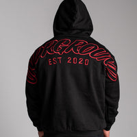 Hype Hoodie Black/Red