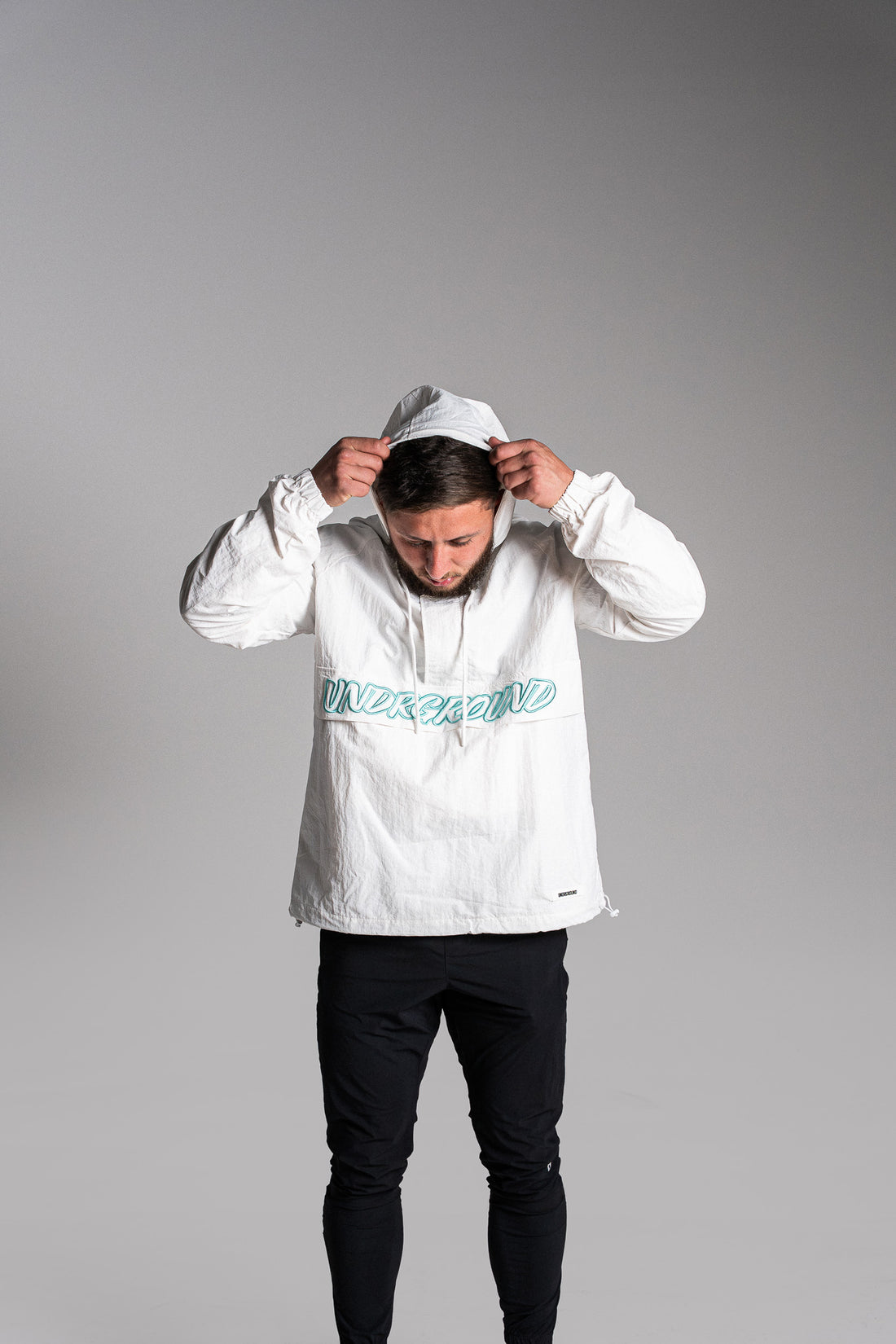 HEAVYWEIGHT WINDBREAKER X WHITE/TIFFANY
