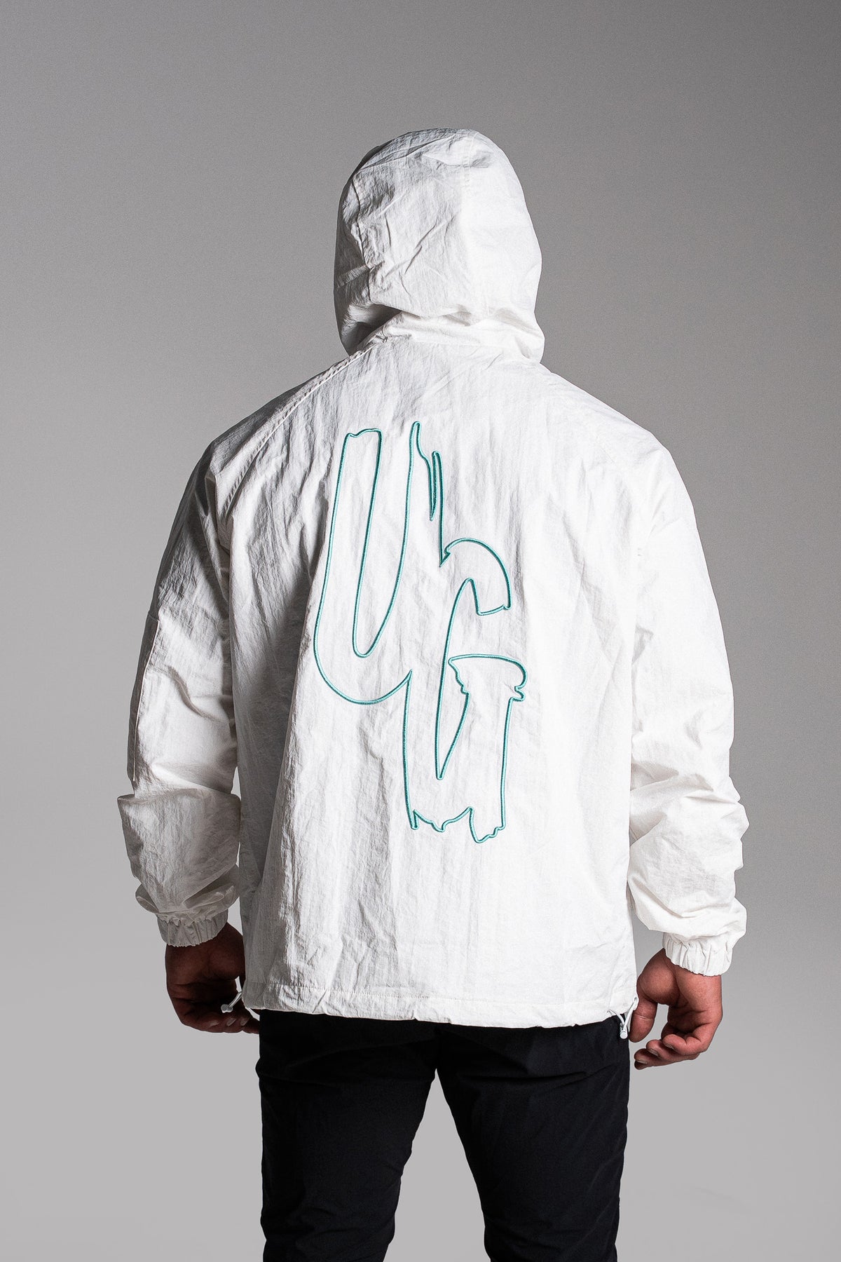 HEAVYWEIGHT WINDBREAKER X WHITE/TIFFANY