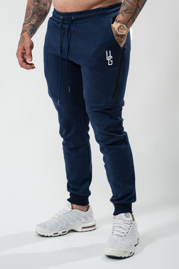 Men's Tapered Trackies x Washed Navy