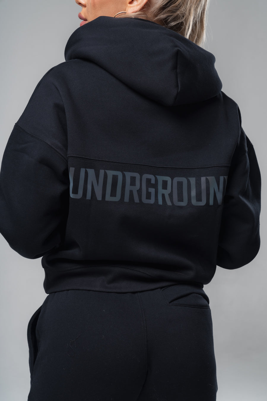 Women's Oversize Reflective Hoodie