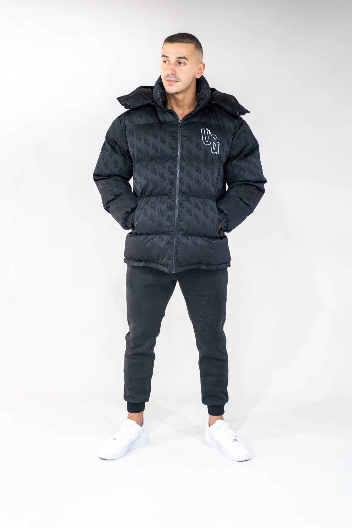 UG Monogram Puffer Jacket