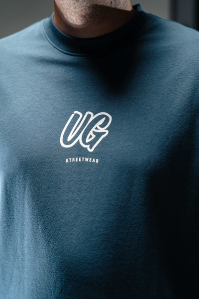 Hype Tee (Static Blue)