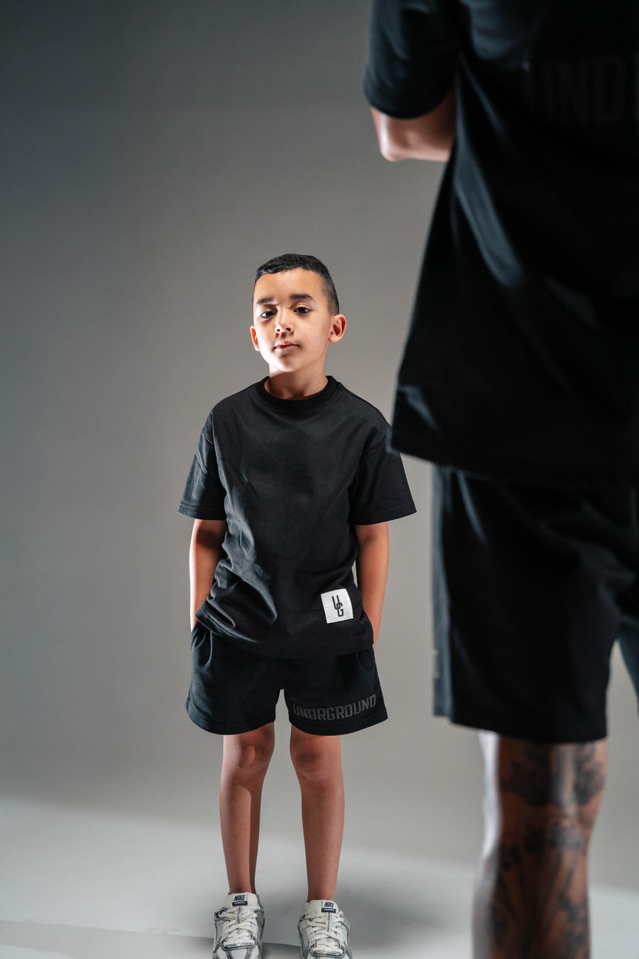 Lil Legends Jet Black Shorts