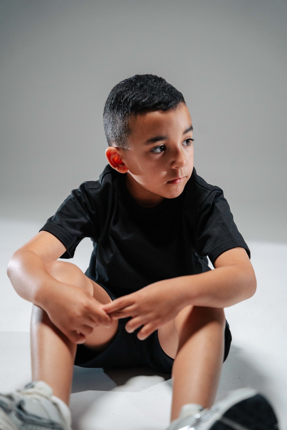 Lil Legends Jet Black Shorts