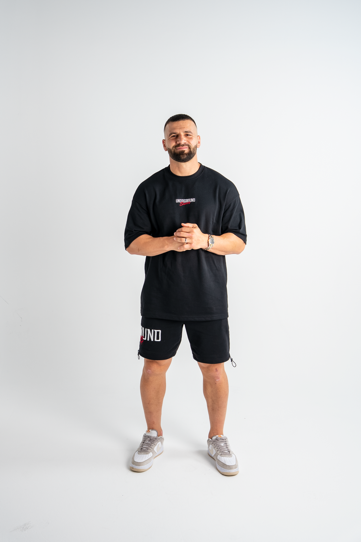 UNDRGROUND x JOSH MANSOUR TEE BLACK