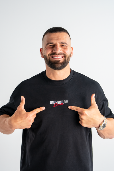 UNDRGROUND x JOSH MANSOUR TEE BLACK