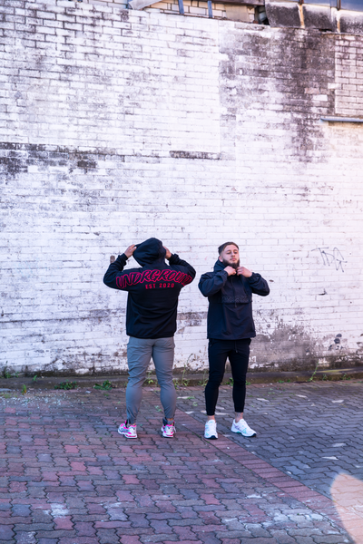 HYPE HOODIE BLACK/RED